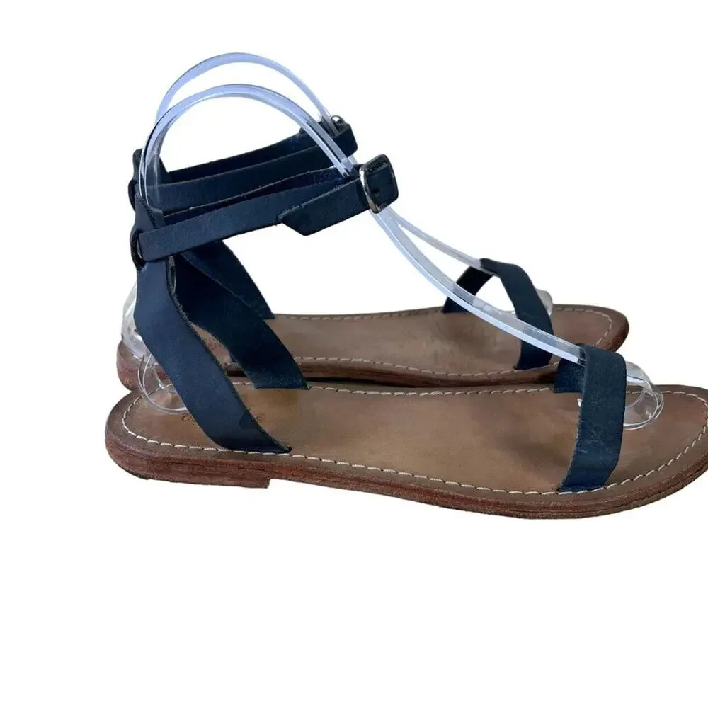 Urban Outfitters  Sandals Womens 6 Genuine leather Suede Upper  Thin Strap